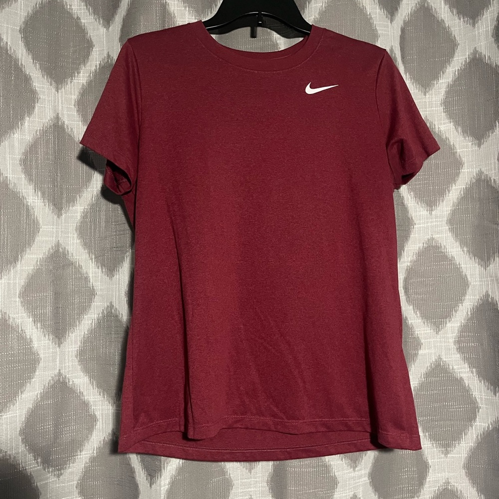 Nike Maroon Active Dry-fit Tee